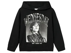 Name It black Wednesday hoodie sweatshirt
